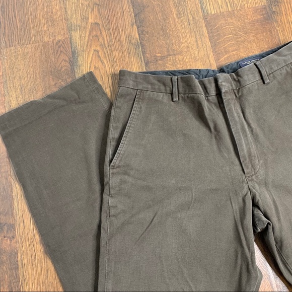 Banana Republic Brown Dress Chino Pants 35W/34L - Picture 3 of 6